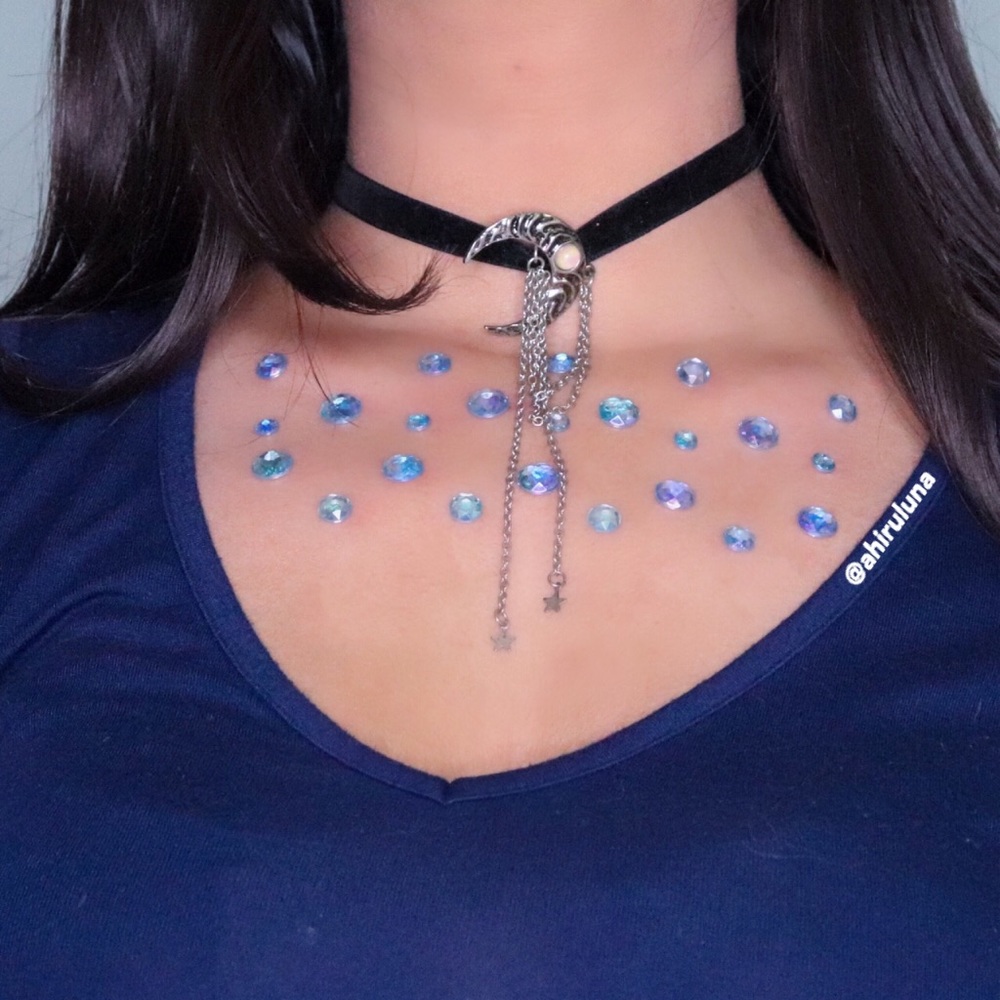 Moon Choker w/ chain